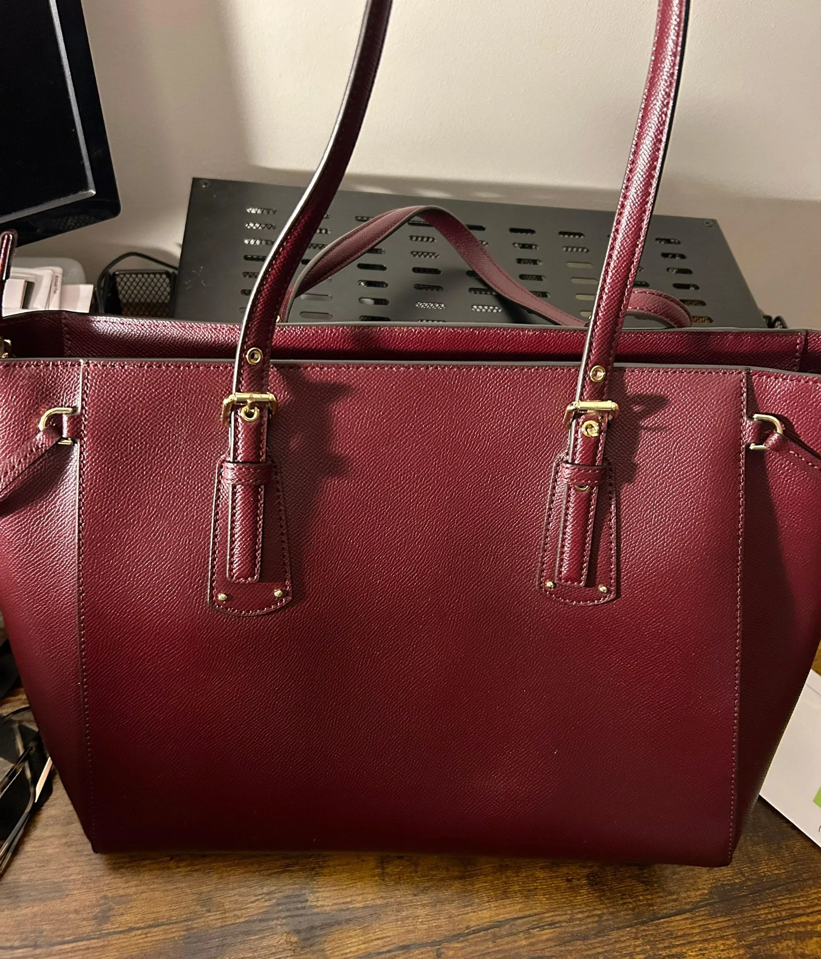 Burgundy Tote - Image 4
