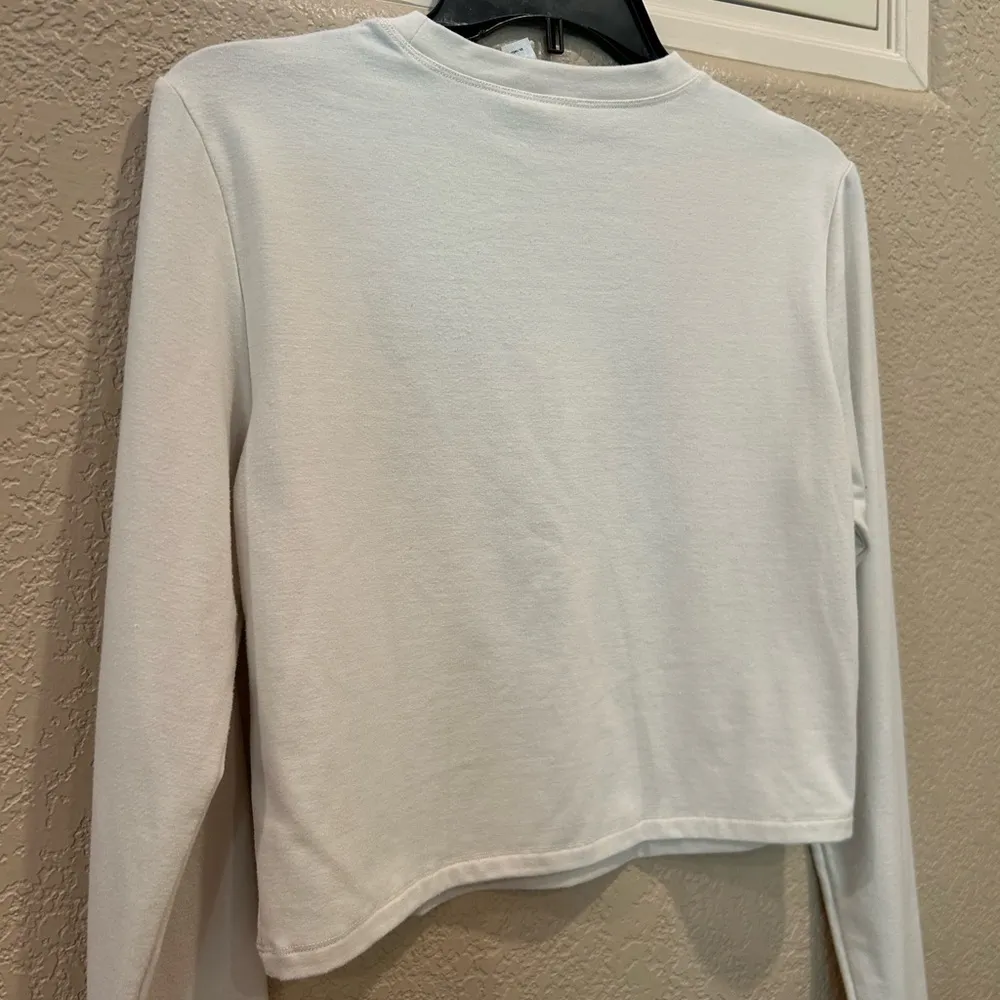 Yogalicious Cream Long Sleeve Top - Image 6