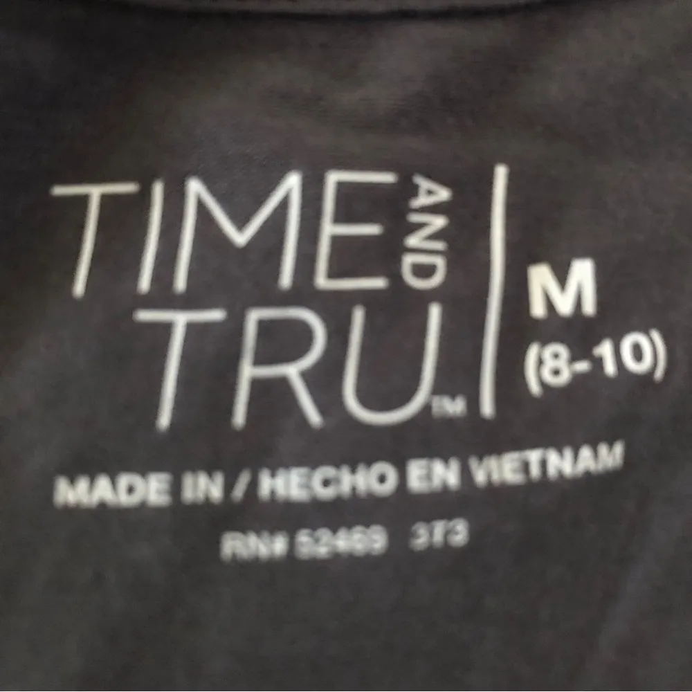 TIME and TRU Womens Tank Top Size Medium 8-10 Relaxed Fit Sleeveless Gray  New - Image 5