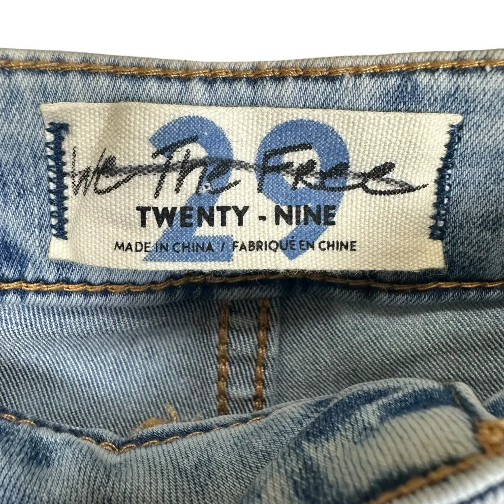 We The Free Just Float On Flare Jeans Wide Leg Y2K Sea Mist Blue 29 Y2K Festival - Image 6