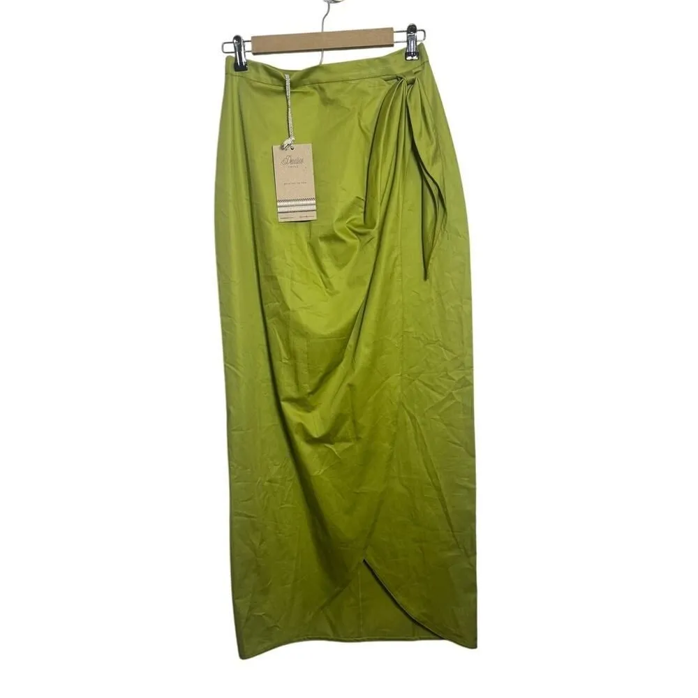 NWT Devotion Twins Khalisi Skirt in Dark Lime Sz. S Green - Image 3