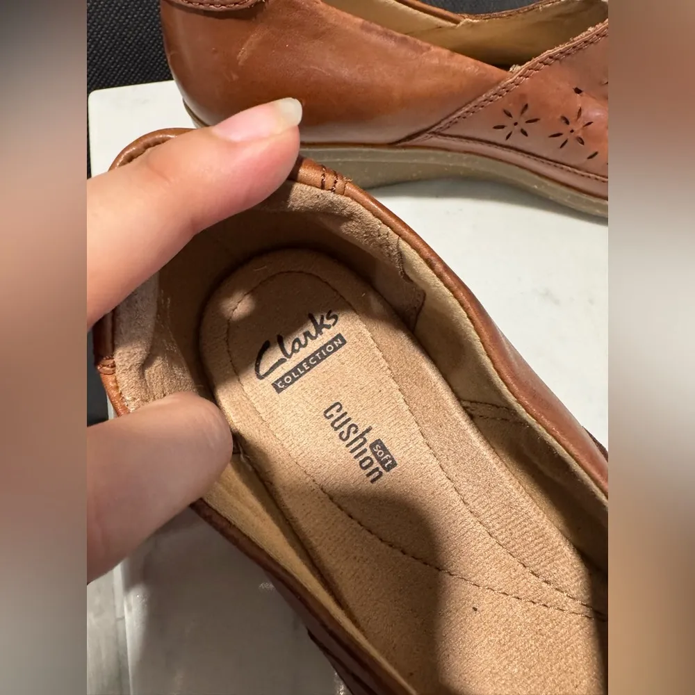 Clarks everlay dairyn Brown Leather Women's Loafers - Image 6