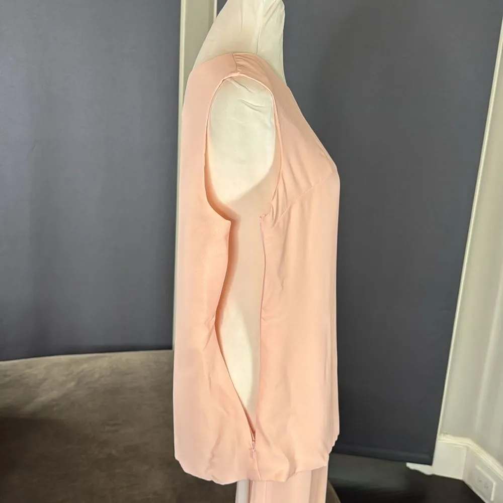 Women’s Pink Chiffon 3 Piece Formal Pant Suit Set Mother of the Bride Size 4 NWT - Image 8