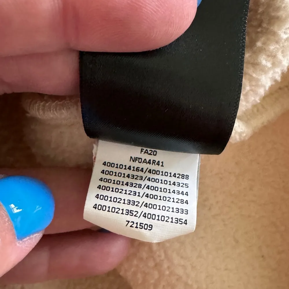 THE NORTH FACE CRAGMONT 1/4 SNAP FLEECE BLEACHED SAND HAWTHORNE KHAKI size large - Image 8