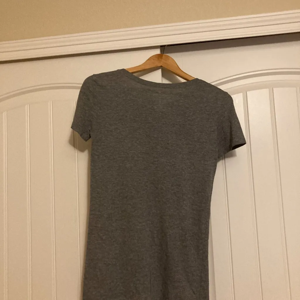 UTEP Miners T Shirt League Brand Medium Dark Gray Short Sleeve Cotton Blend - Image 3