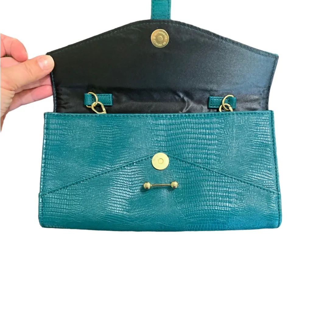 Nine‎ West Green Clutch/shoulder Evening Bag CP - Image 4