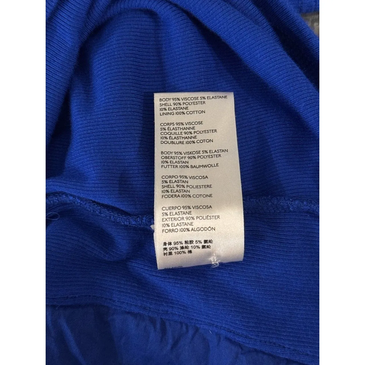 Free People Womens Top Blue Dual Velvet Tie Back V Neck Cropped Stretch Small - Image 11