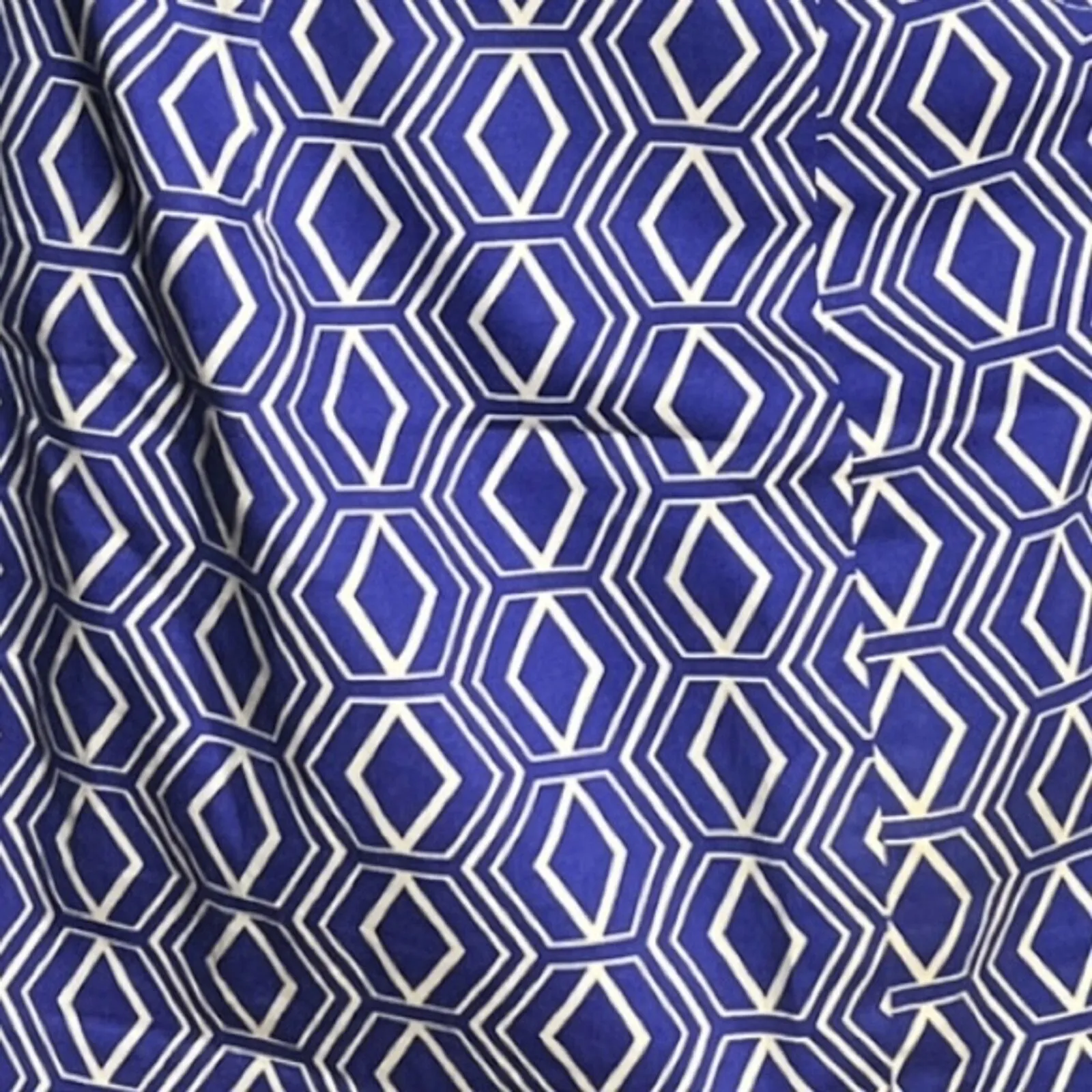 Outback Red Skirt Women 0 Blue White Geometric Pencil Straight Skirt Mini Career - Image 4