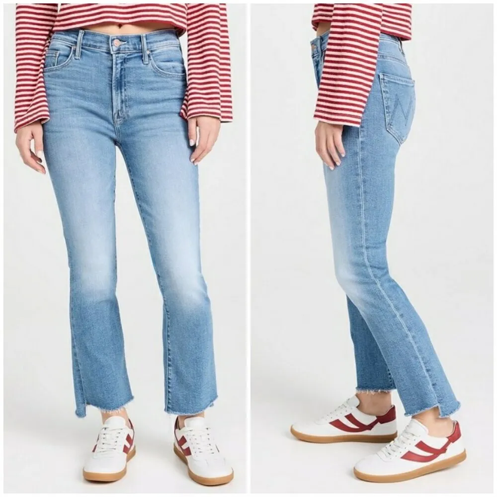 💕MOTHER💕 The Insider Crop Step Fray Jeans ~ Out Of The Blue 29 NWOT - Image 10