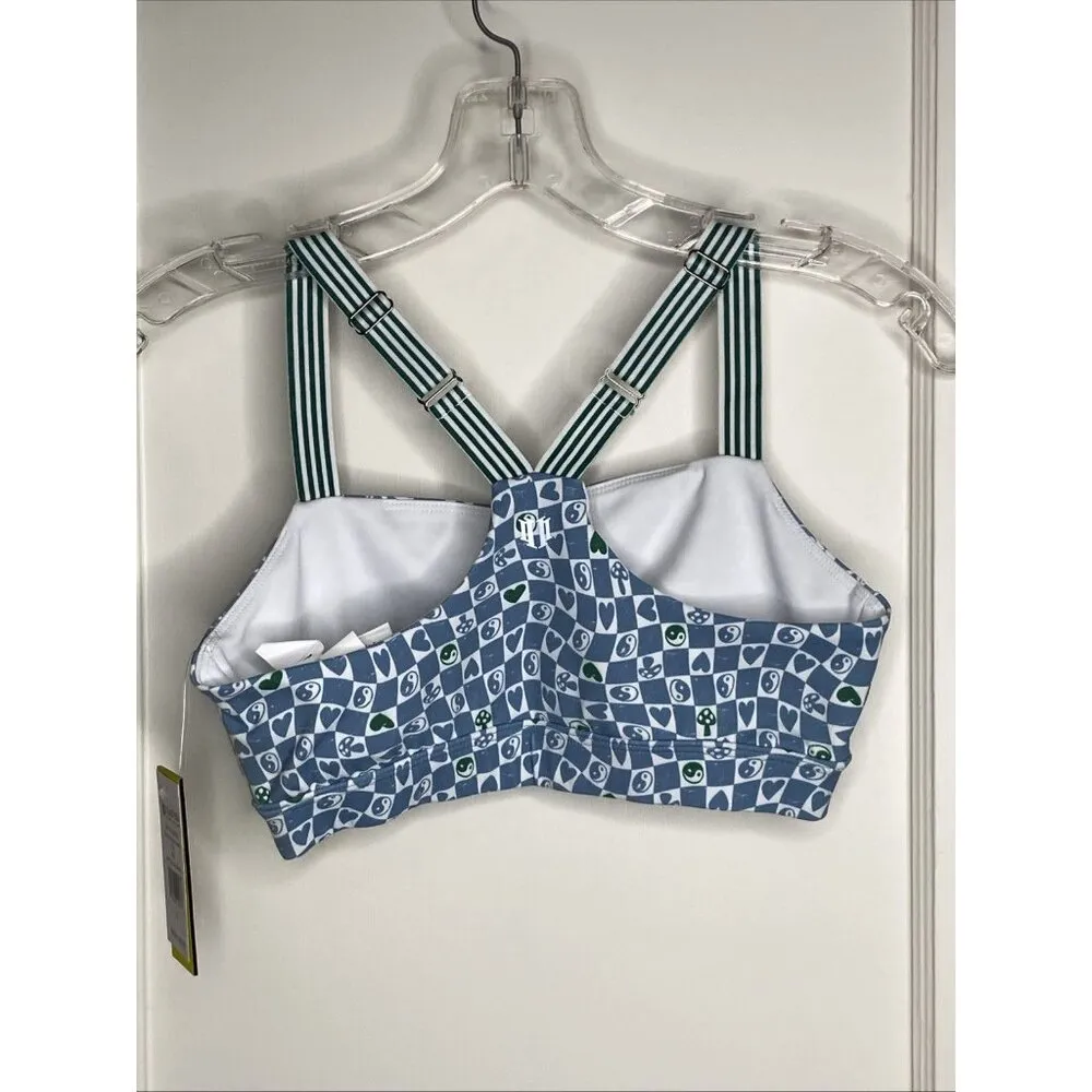 Eleven By Venus Williams Retro Revival 7/8 Legging & Sports Bra Sky Blue Medium - Image 3