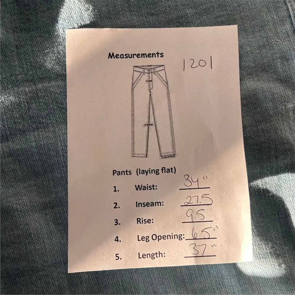 J.Jill Women's Slim Ankle Jeans Size 10 Light Wash Blue Denim Mid Rise - Image 8