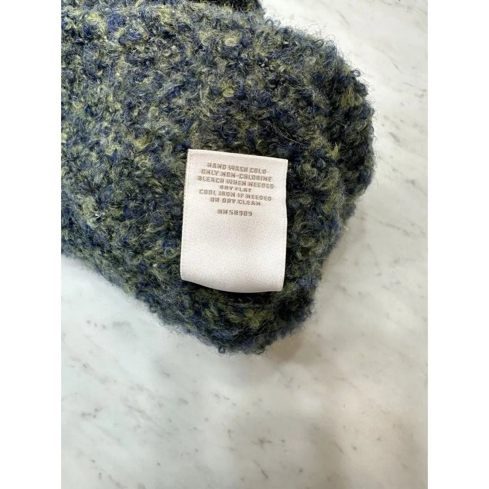 Dillard's Women's Faux Fur Pom‎ Pom Wool Blend Beanie Hat NWOT - Image 4