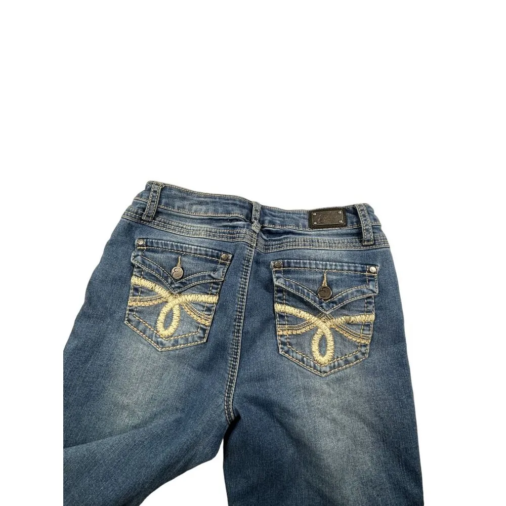 Earl Jeans Bootcut Jeans Womens 6SHT Rodeo Ranch Western Blue Size 6 - Image 5