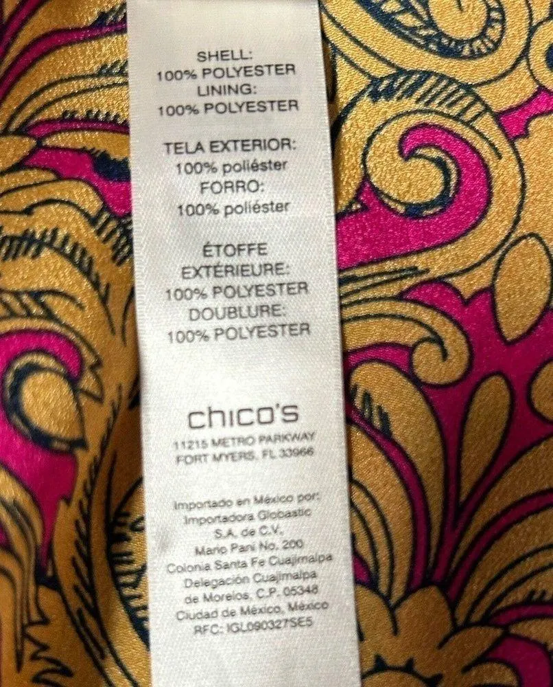 Chico’s Reversible Kimono Top Jacket Duster Silky Smooth Open Front Size 0 - S/4 - Image 15