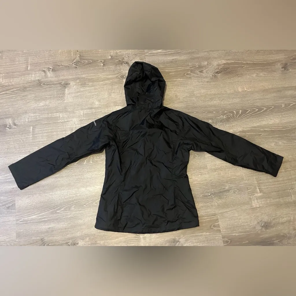 Columbia Windbreaker Jacket Full Zip Hooded Pockets Womens Size S Outdoors - Image 8