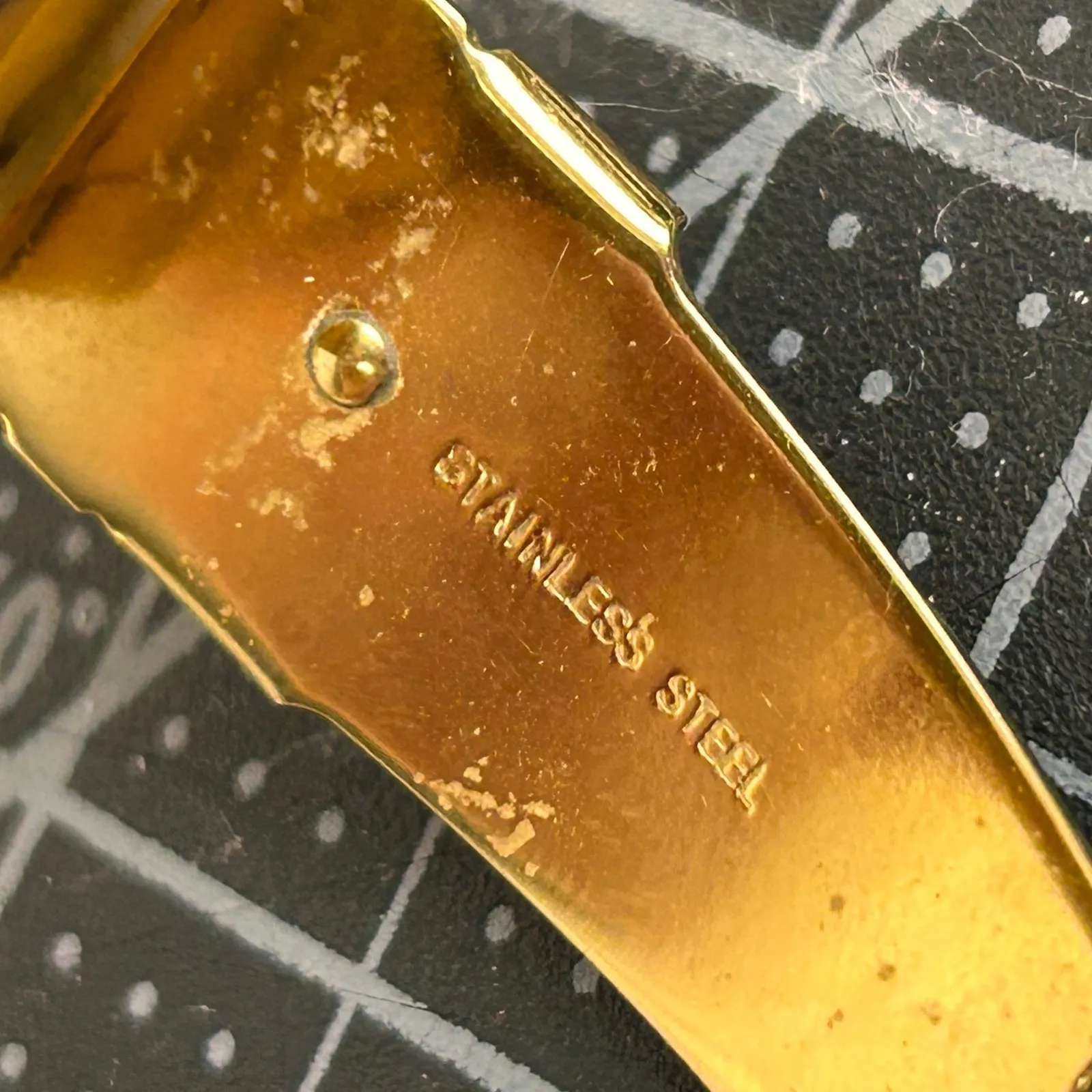 Michael Kors Women's Gold Tone Mother of Pearl Crystal Chronograph Watch MK5039 - Image 9