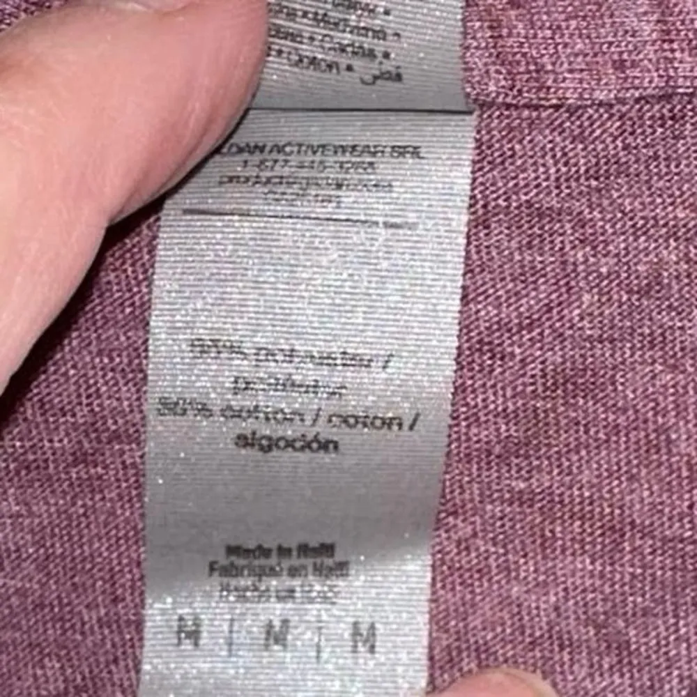 Gildan  Plum Blessed Graphic Tee Shirt - Image 4