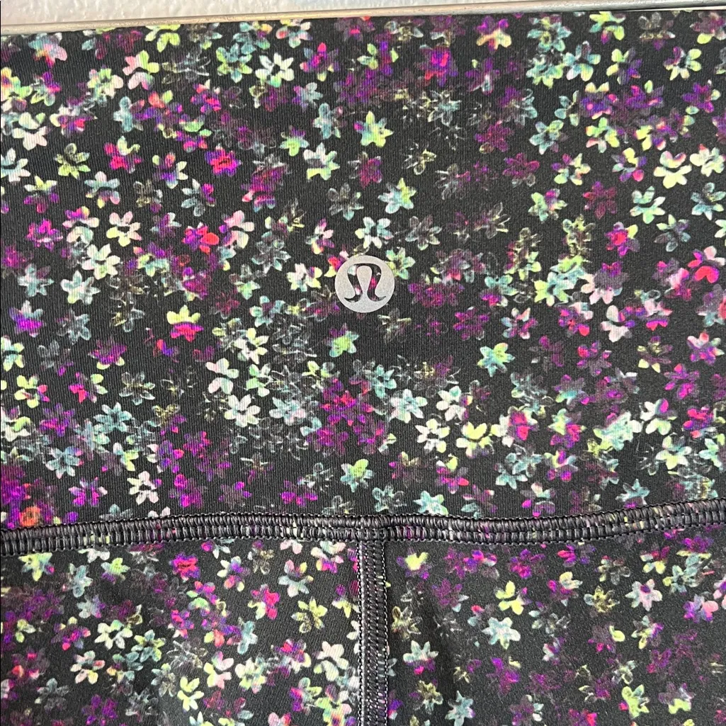 Lululemon Wunder Under High Rise Legging 25" Fleur Motion Multi Size 8 - Image 6