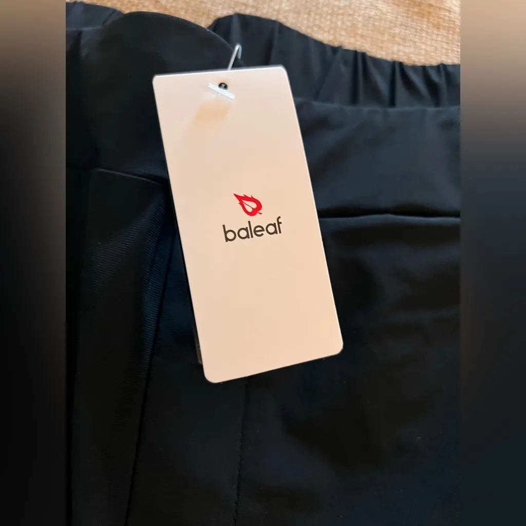 Baleaf Black NWT Casual Pants athleisure activewear golf hiking business casual - Image 2