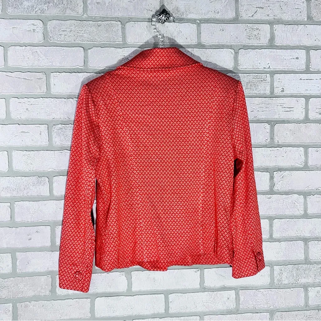 CAbi Style 6258 Matchmaker Topper Jacket in Tiger Lily Size S - Image 6