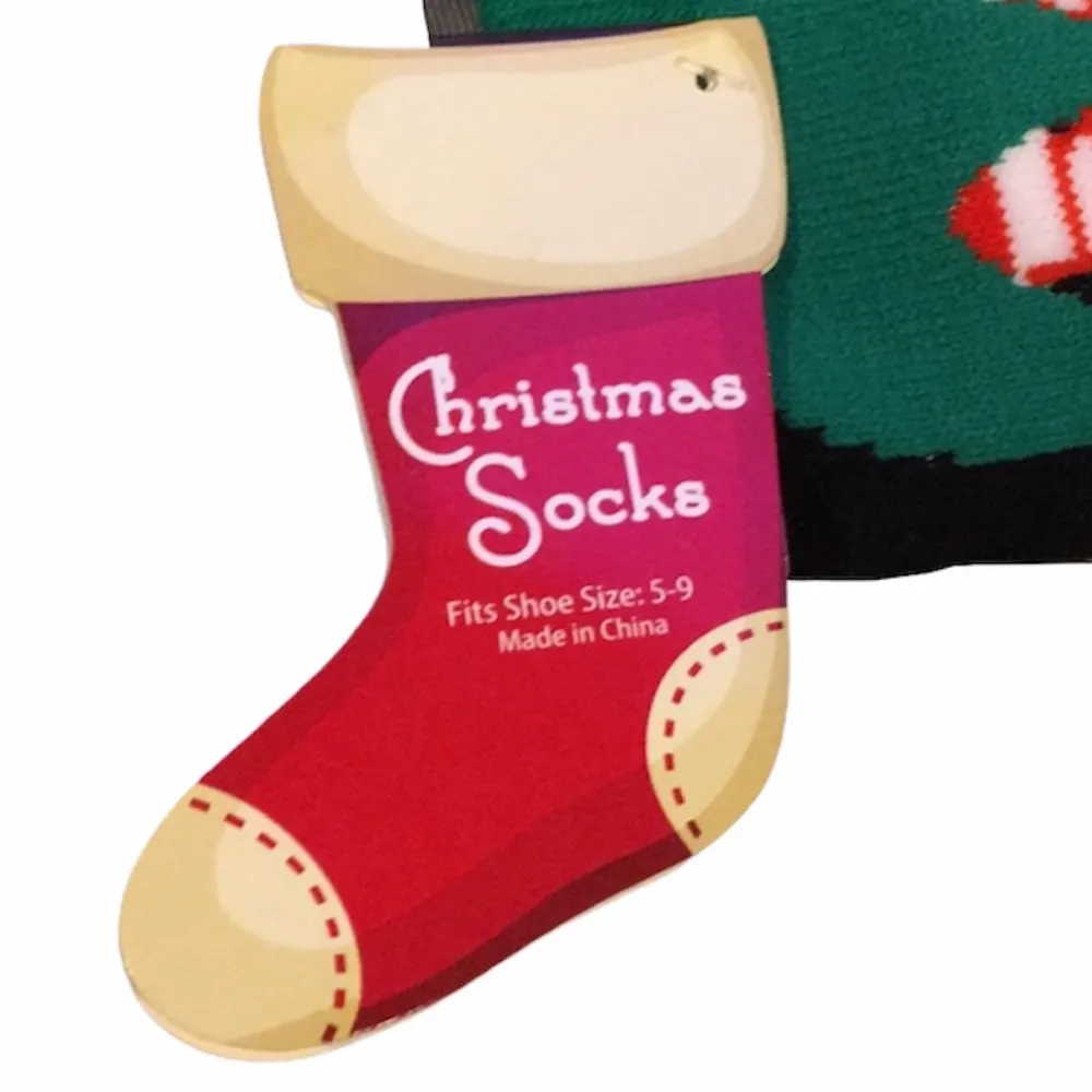 Christmas Socks Jungle Bells & Elf Legs Socks - Image 5