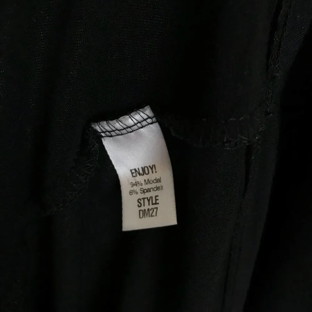 Michael Stars Dolman Tapered Tunic Top Dress size S Black - Image 7