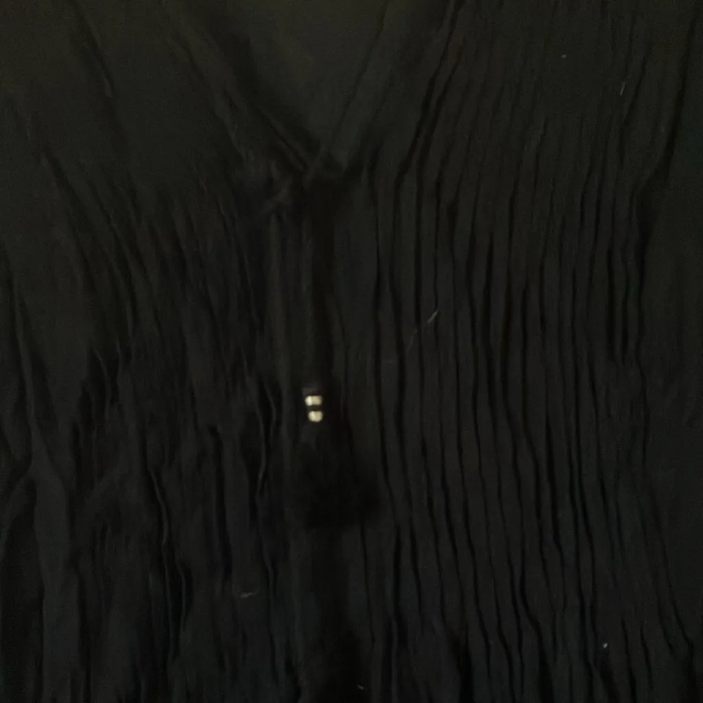 Old navy boho lined mini dress large - Image 2