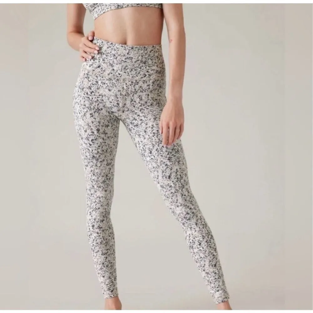 ✨Athleta Women Sandstone Stash Pocket Salutation Sz XS Tight Powervita✨ - Image 2