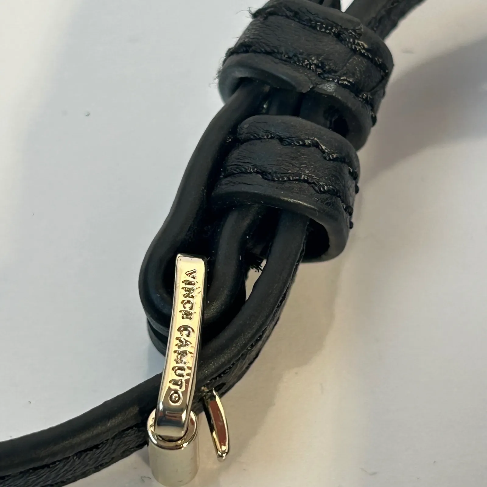 Vince Camuto Darbi Black Genuine Leather Crossbody Bag Style VC DARBI LCB - Image 14