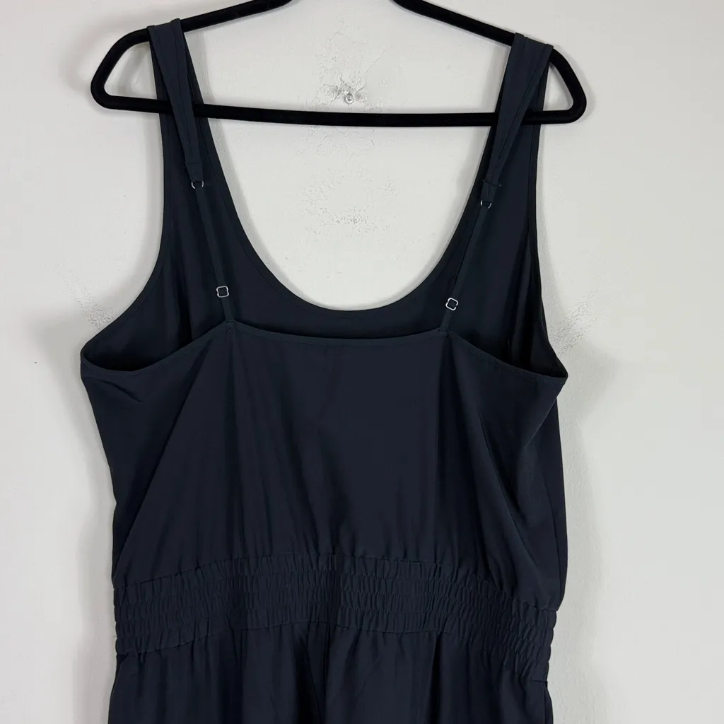 Abercrombie & Fitch Traveler‎ Jumpsuit Jogger Ankle in Black Size Large - Image 10