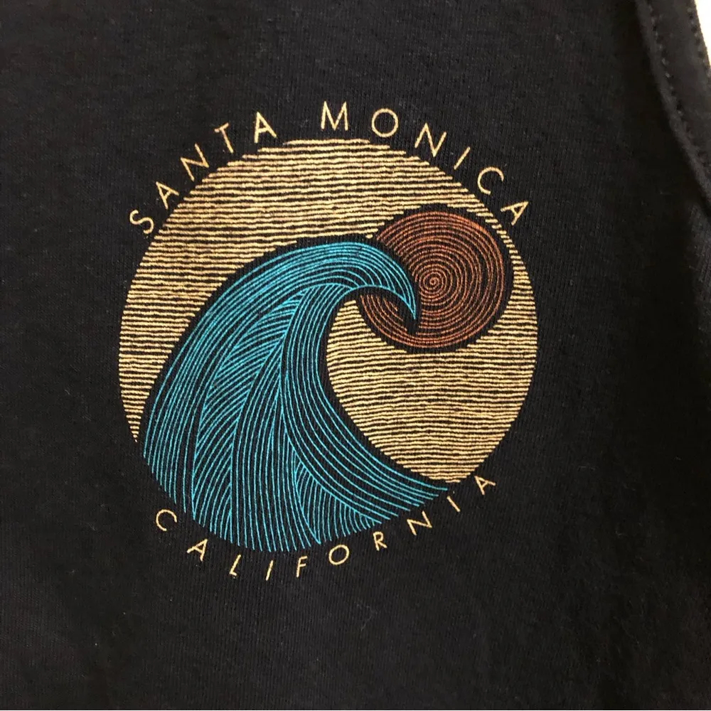 Santa Monica California T-shirt Tank Top S - Image 2