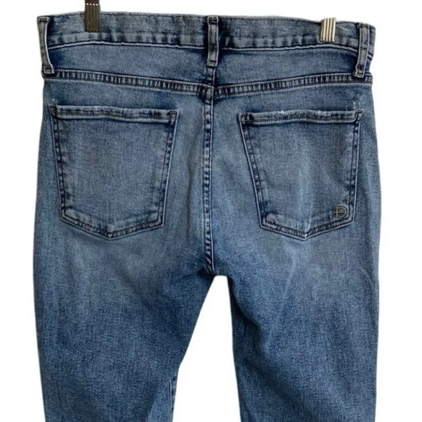 Fidelity Denim Women's Dream Oh Boy! Working Class SAMPLE Cropped Denim 30X27 Blue Size 30 - Image 4