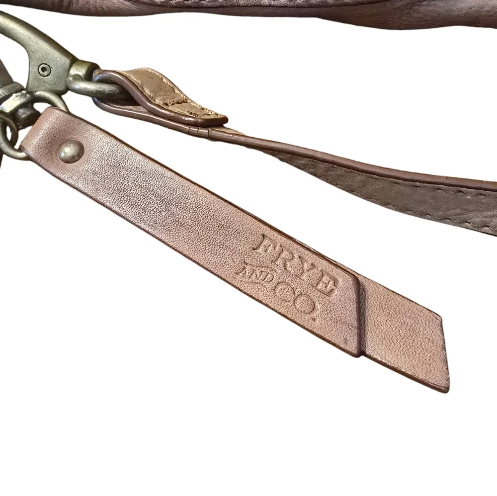 FRYE AND CO. Tan Leather Shoulder Bag - Image 10