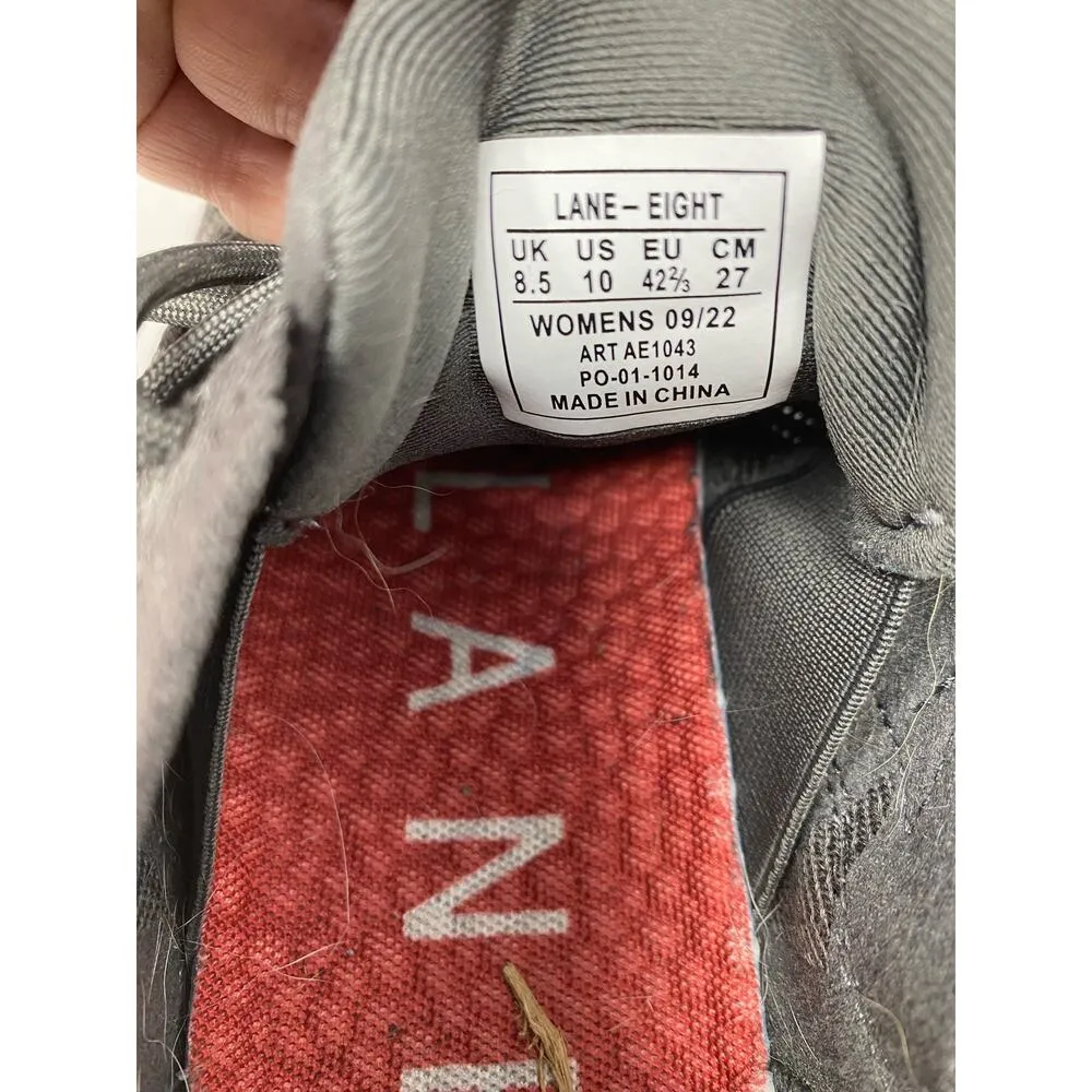 Lane Eight Women's Size 10 Lace Up Comfort Athletic Running Shoes Black - Image 8