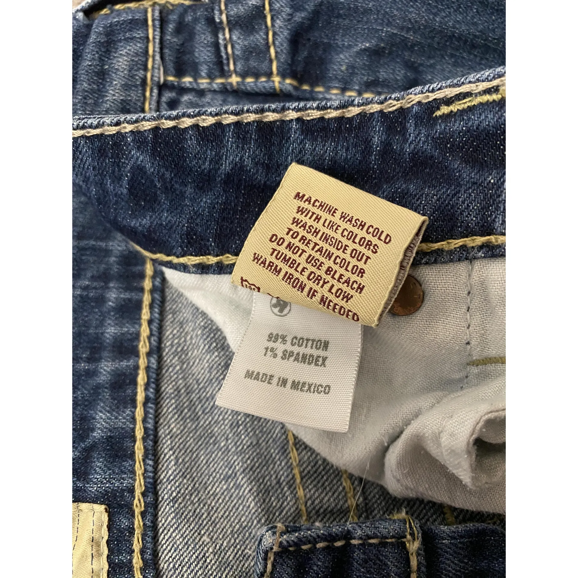 Big Star Remy Low Rise Medium Wash Jeans Women’s Size 29L Excellent Y2K - Image 5