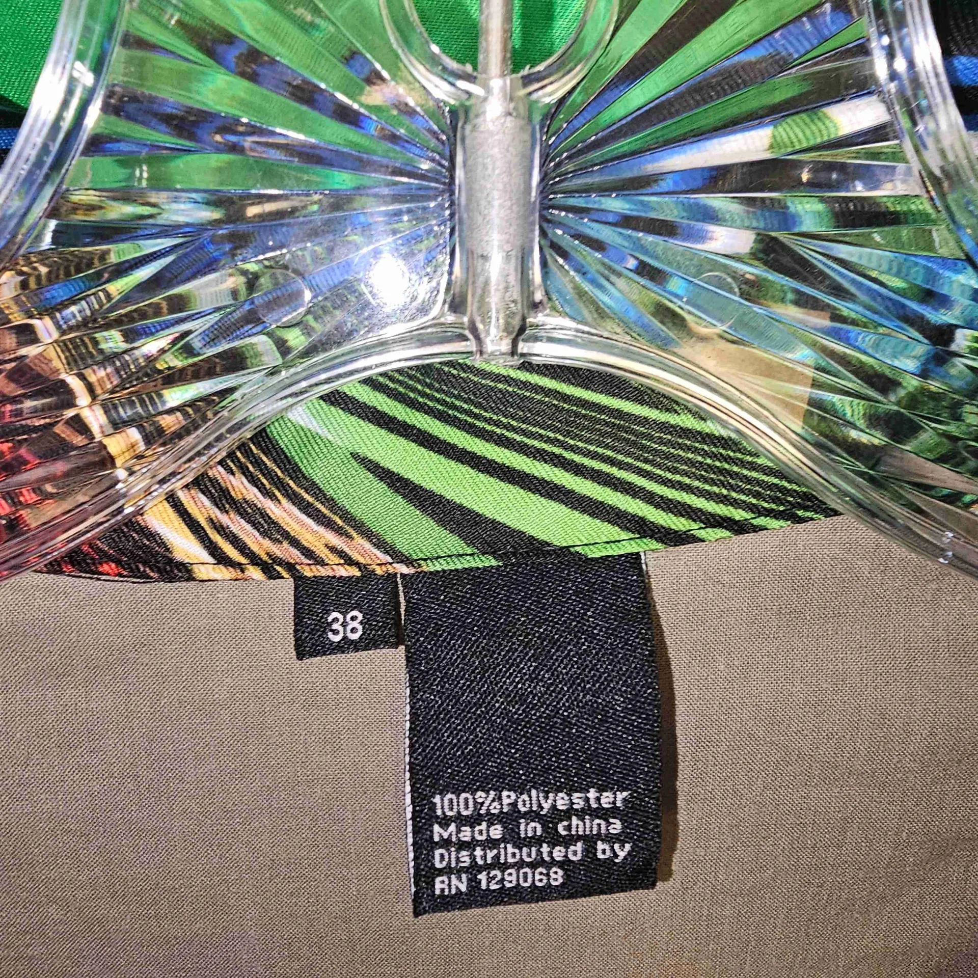 Desigual Womens Gracey Multicolor Tie Belt Shirt‎ Dress Bold 38 Small 6 - Image 5