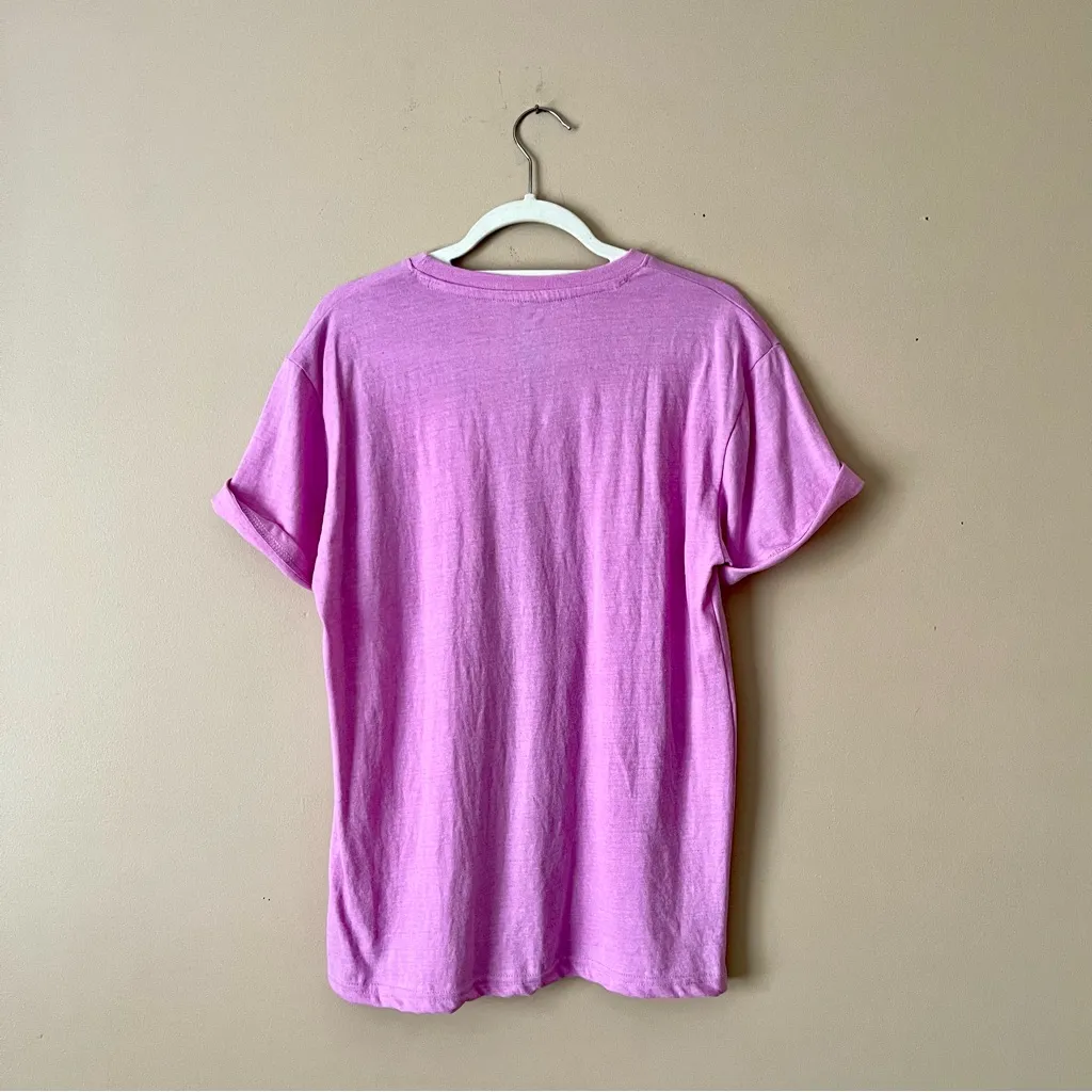 Barbie Pink Cotton Graphic T - Image 3