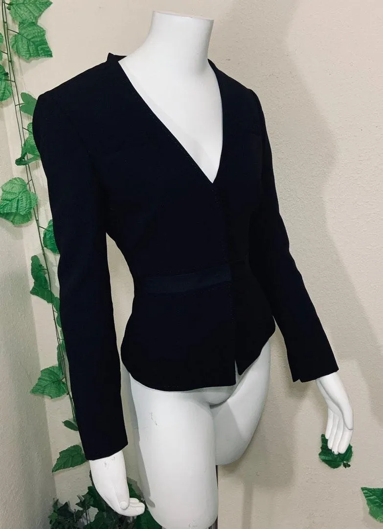 Tahari Black Blazer Jacket - Image 2