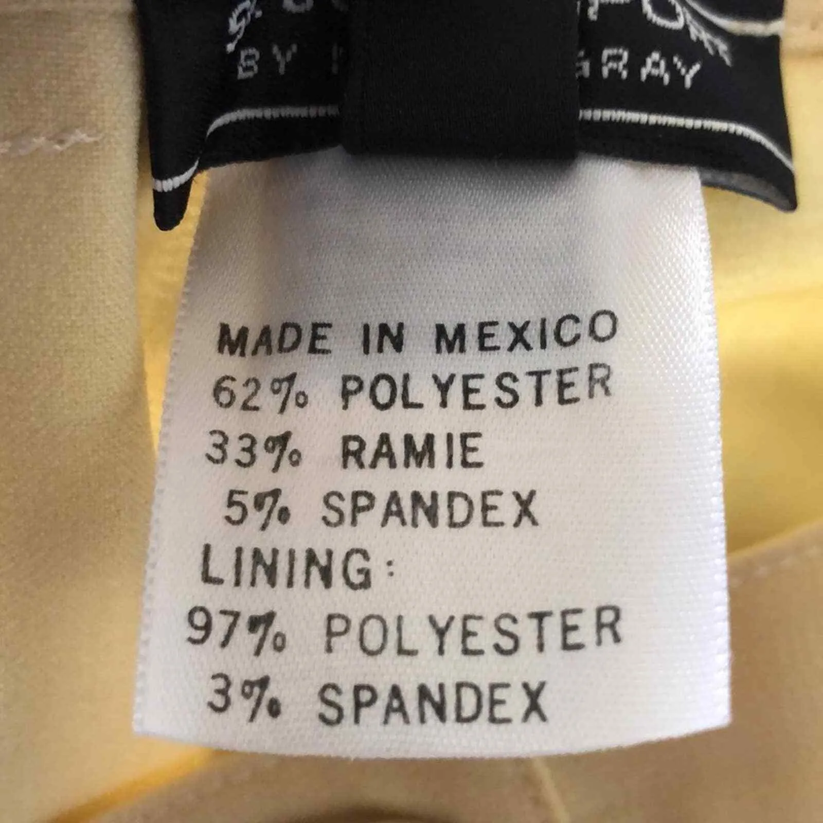 St. John Sport By Marie Gray mellow Maize yellow high rise slacks Women’s Size 6 - Image 9