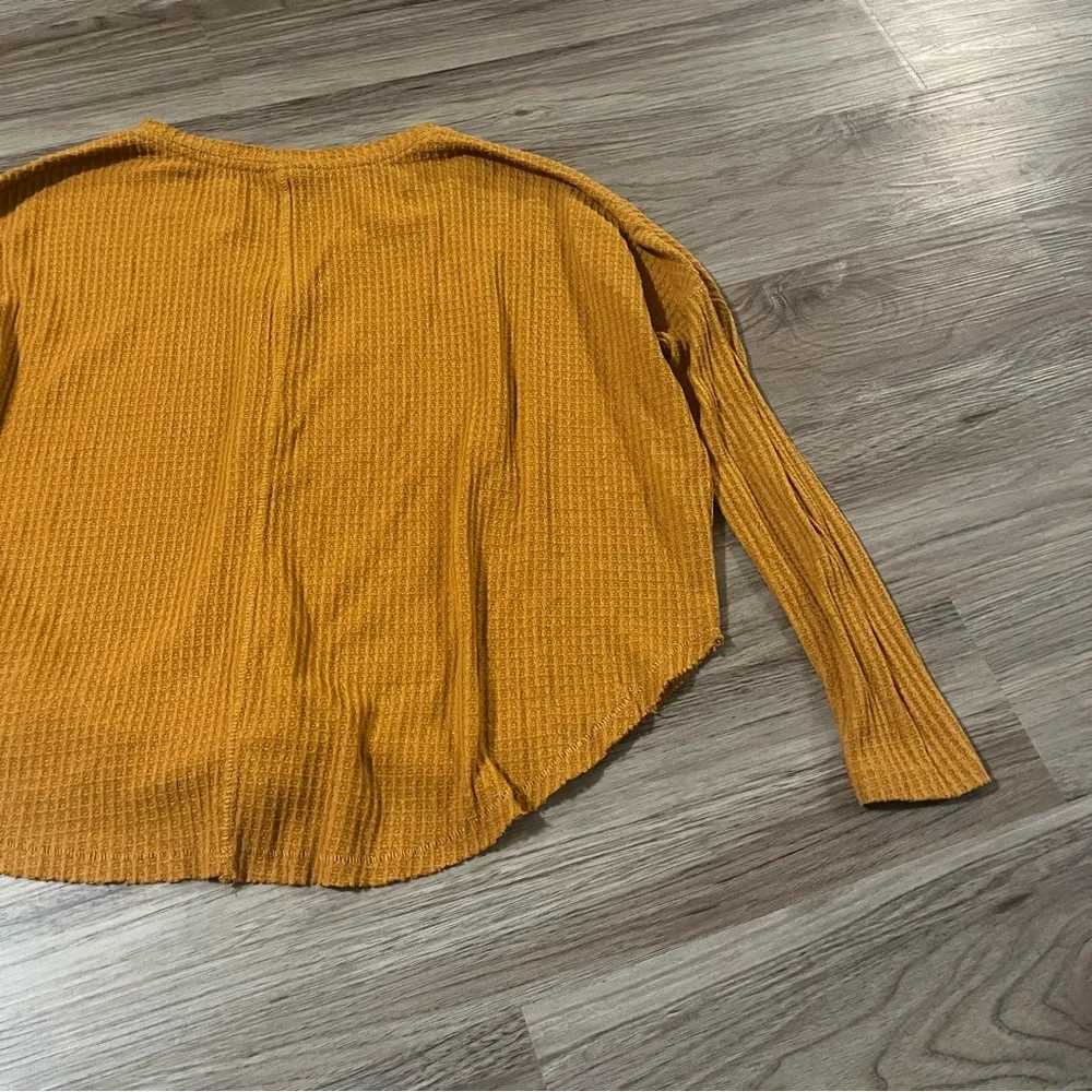 Out From Under Urban Outfitters Mustard Yellow Long Sleeve; Small - Image 12