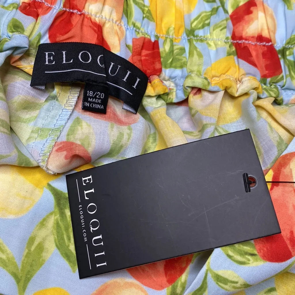 Eloquii Tiered Maxi Skirt 18/20” - Image 6