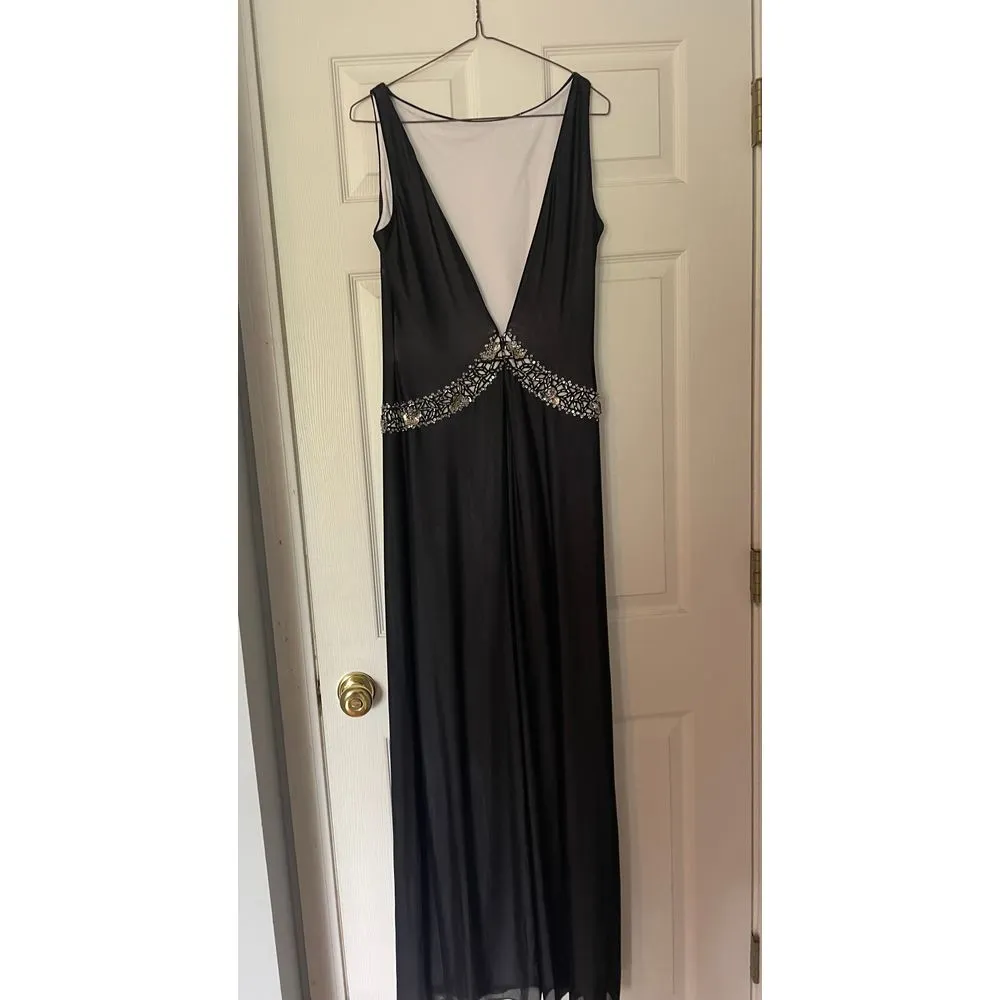 Gorgeous‎ 90s vintage black Rimini gown size 12 - Image 4