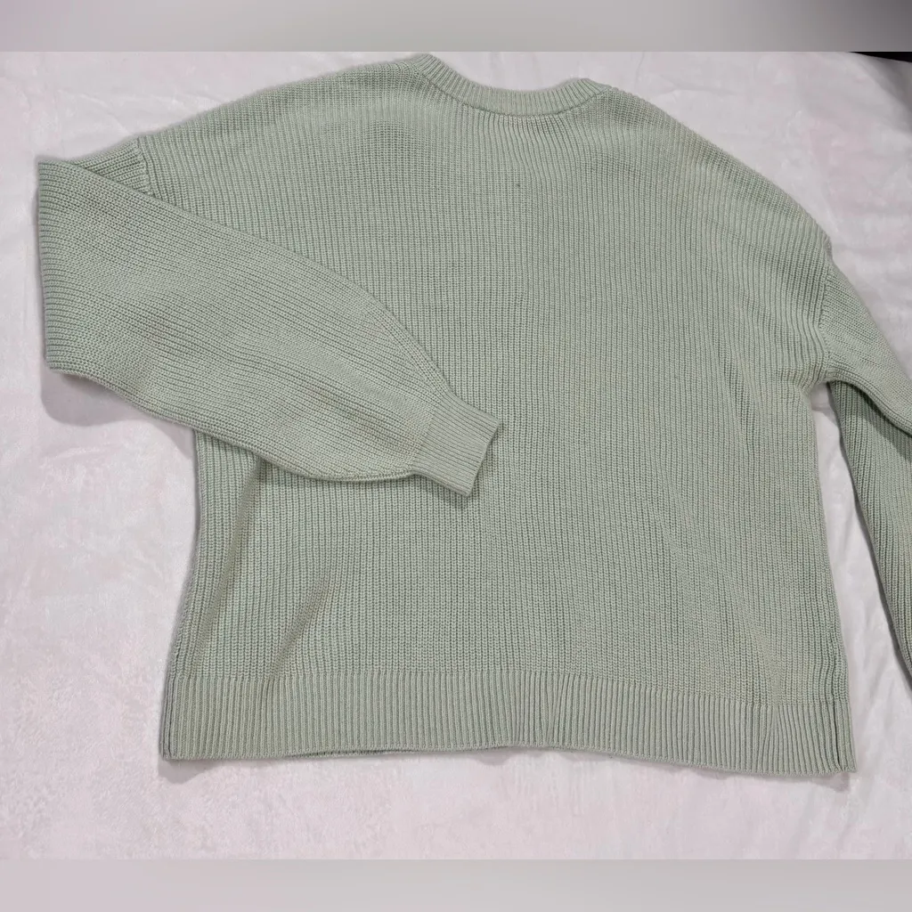Loft sweater light green medium - Image 6