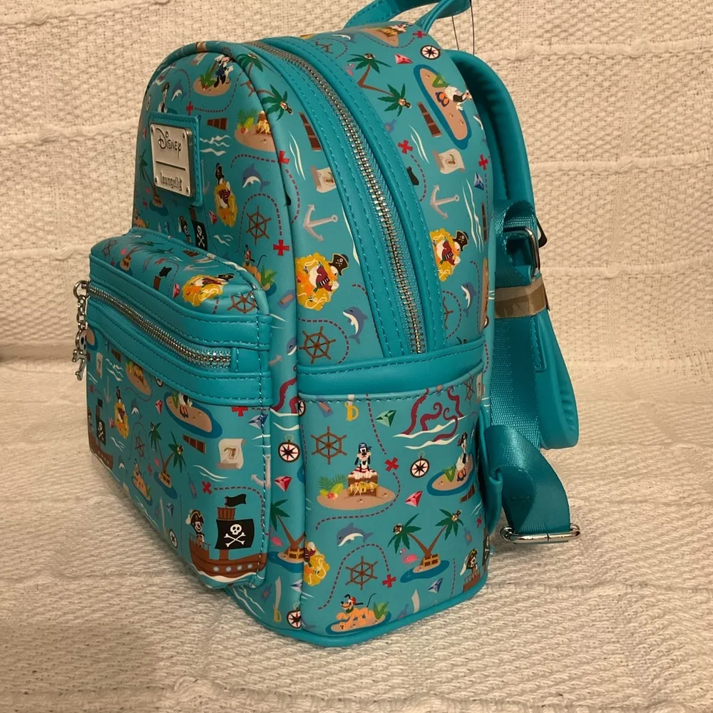 DISNEY Sensational 6 Pirate LOUNGEFLY Backpack NWT - Image 2