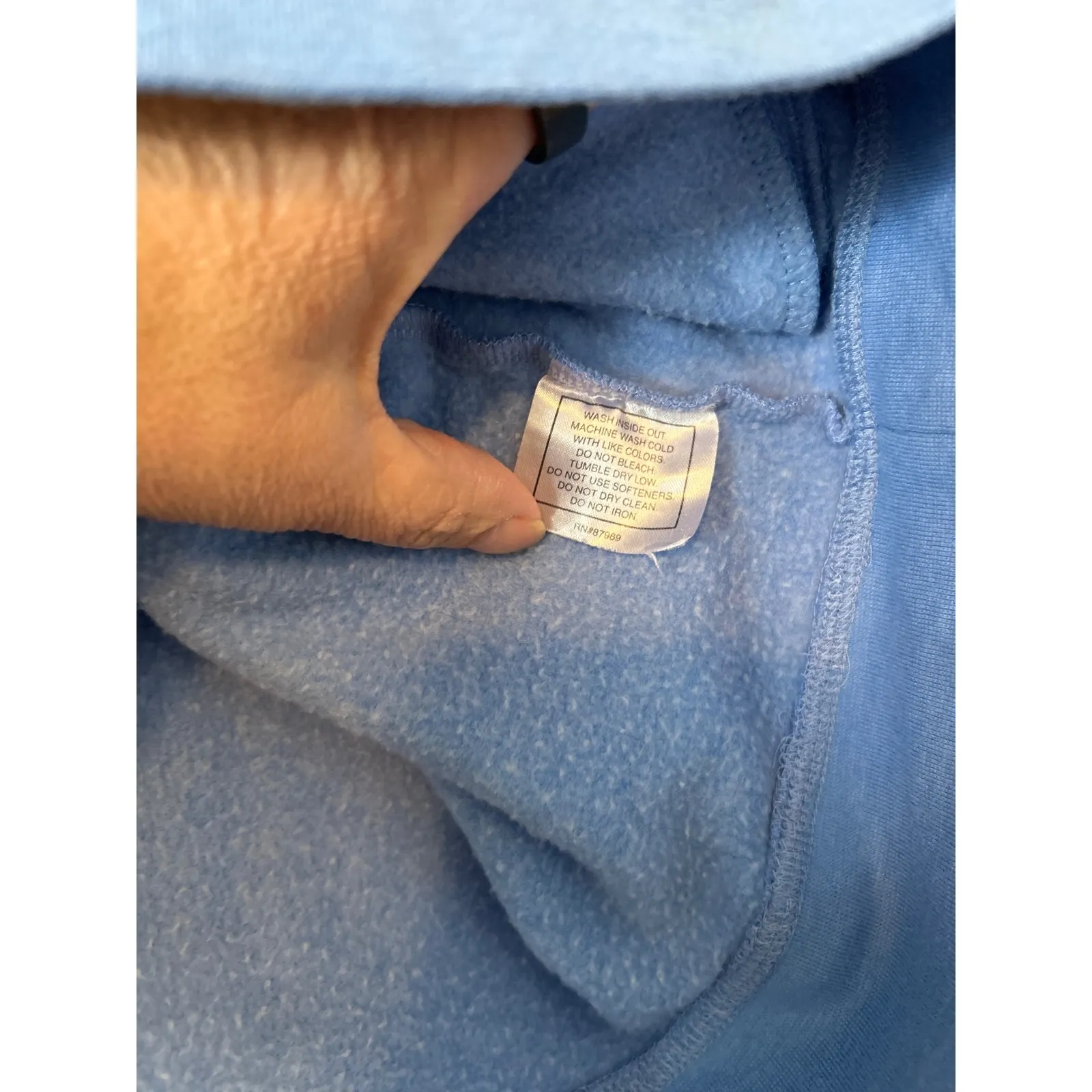 Creation Museum Sweatshirt Blue Grey Hummingbird Flower Embroidered Crewneck 3XL Size undefined - Image 4