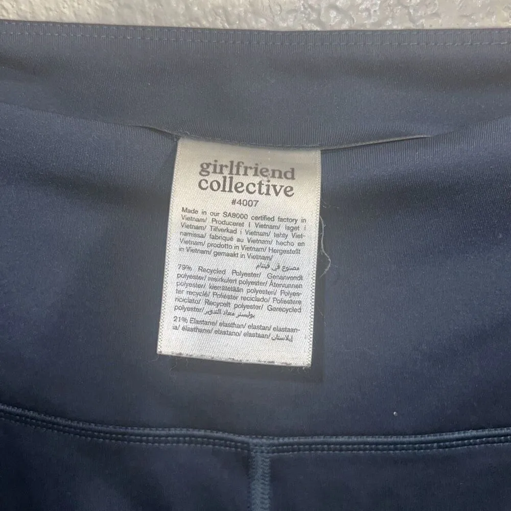 ✨Girlfriend Collective Navy Skyline Compressive High-Rise Sz Large Leggings✨ - Image 10