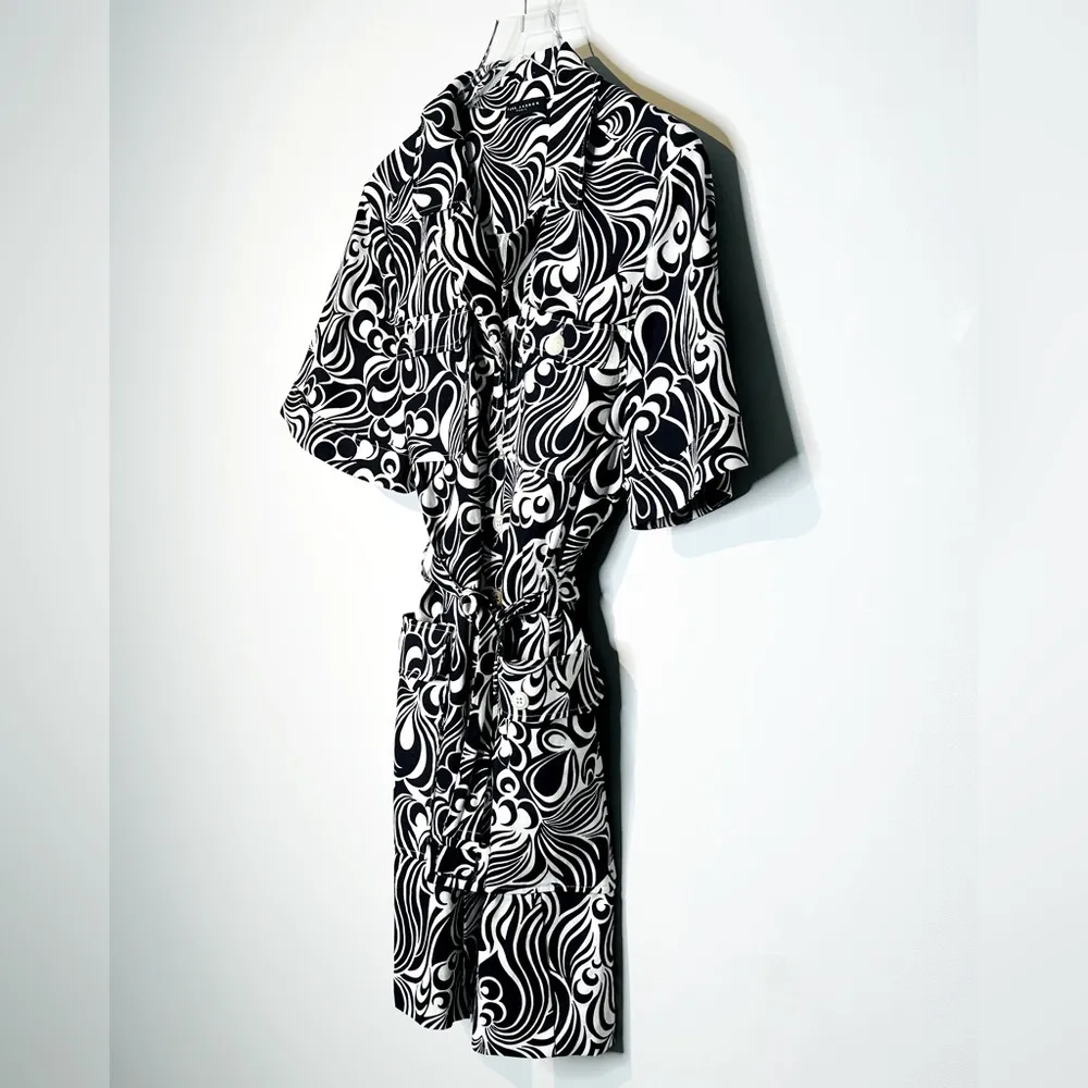 Tara Jarmon Ryfen Groovy Printed Linen - Image 6