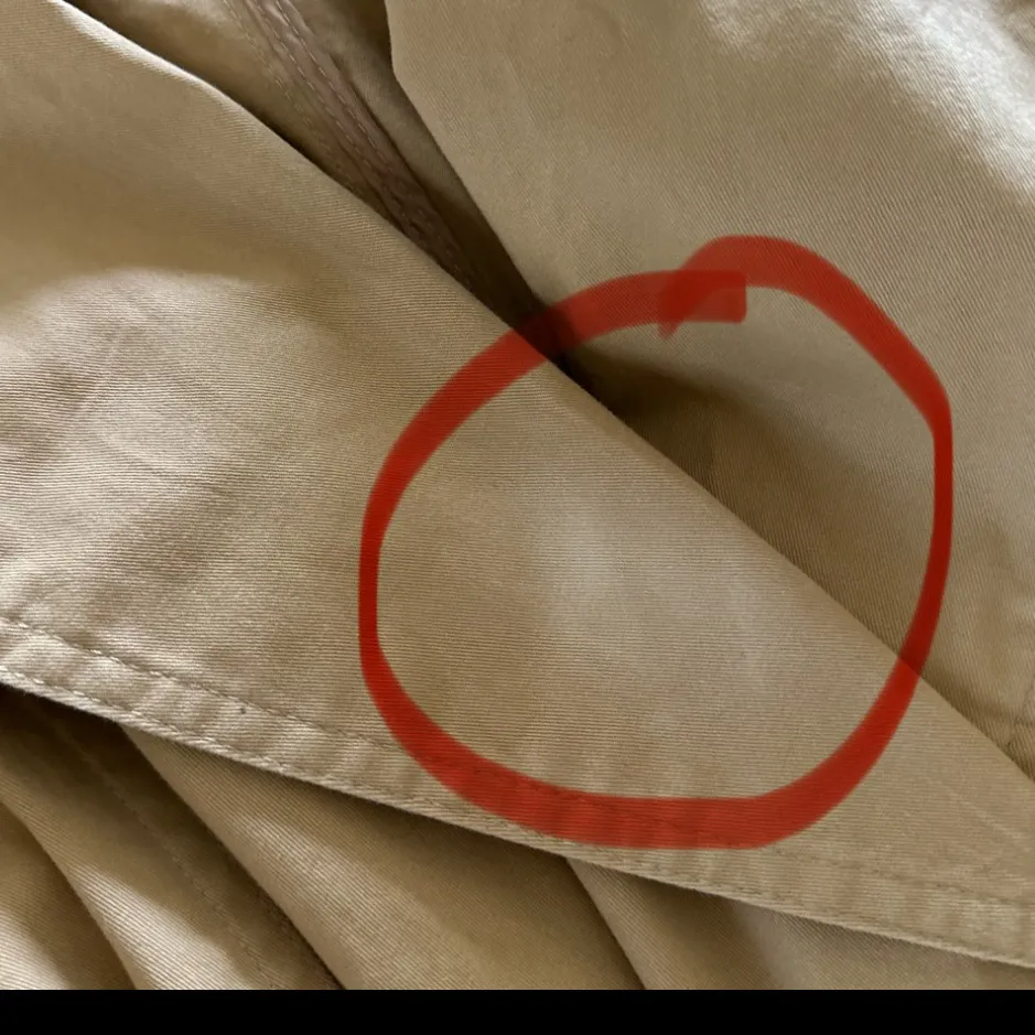 NWOT AVEC LES FILLES Puff Sleeve Belted Trench Coat Tan Camel - Image 11