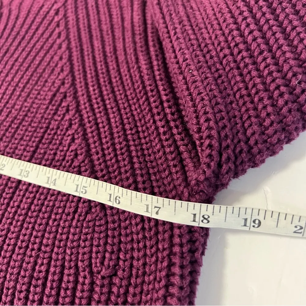 Apiece Apart Eco Nueva Merel sweater in wine tasting Sz XS - Image 7