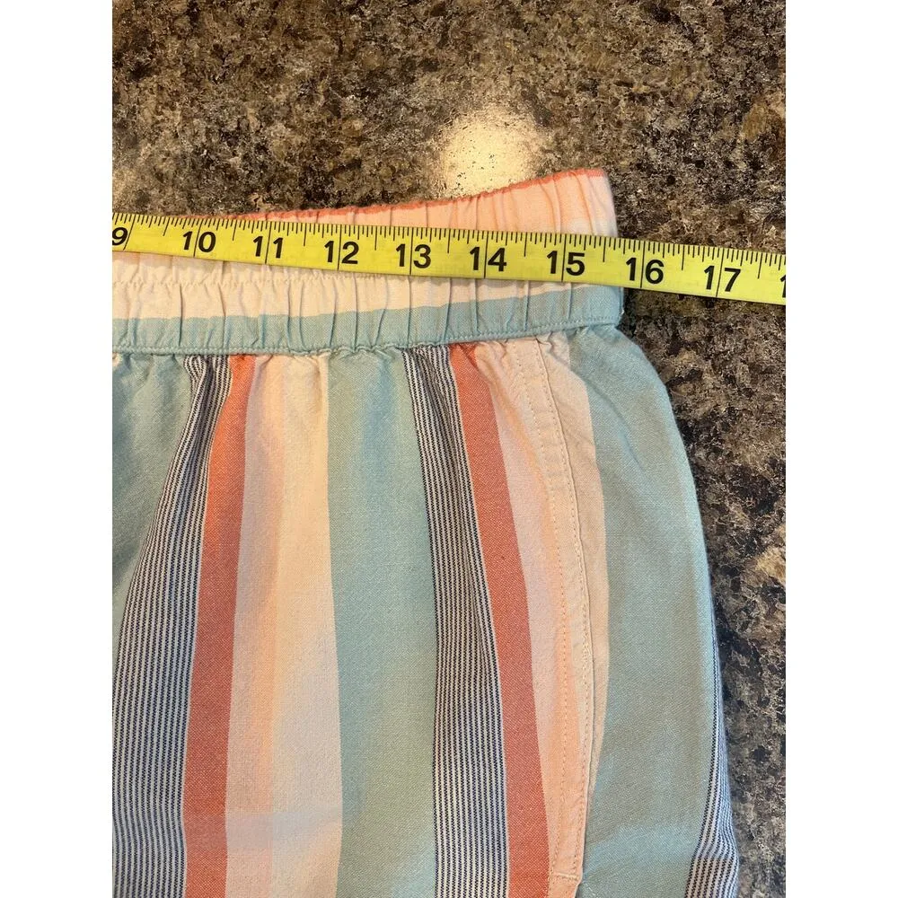 Kavu Large Women Aberdeen Short Blue Pink Stripe - Image 7